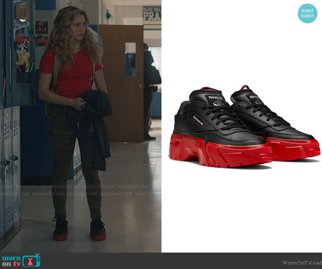 Reebok Club C Cardi Platform Sneaker worn by Courtney Whitemore (Brec Bassinger) on Stargirl