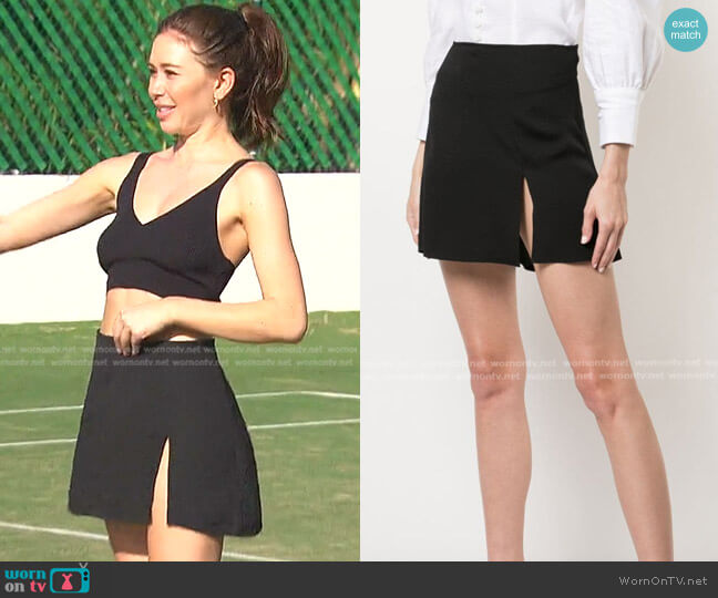 Reformation Margot skirt worn by Gabriela Windey on The Bachelorette