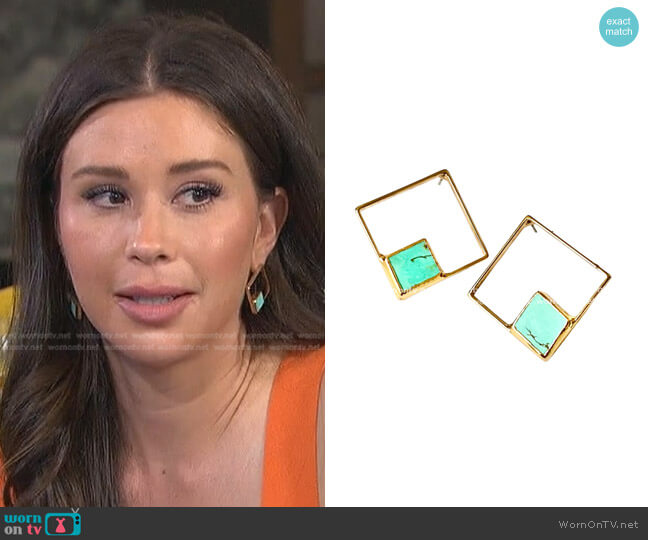 Robyn Rhodes Gabby Earrings worn by Gabriela Windey on The Bachelorette