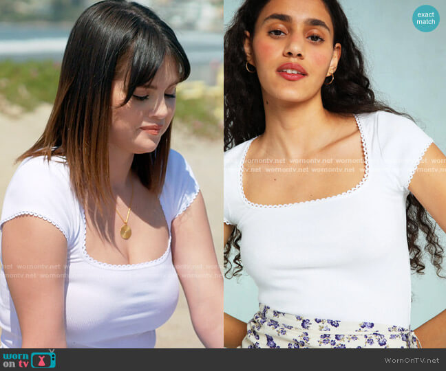 Rouje Siam Tshirt worn by Selena Gomez on Selena + Chef
