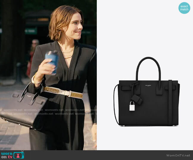 Saint Laurent Sac du Jour Baby worn by Rachel Friedman (Alexandra Turshen) on Partner Track