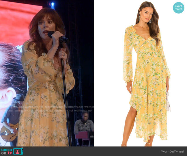 Sau Lee Georgia Dress worn by Nicolette Roman (Anna Friel) on Monarch