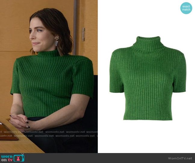 Staud Lilou Top worn by Rachel Friedman (Alexandra Turshen) on Partner Track