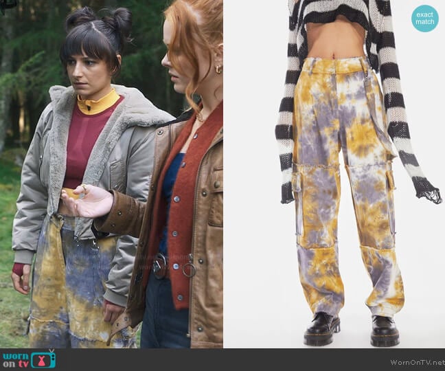 The Ragged Priest @fateclothingblog Misty Combat Pants worn by Musa (Elisha Applebaum) on Fate The Winx Saga