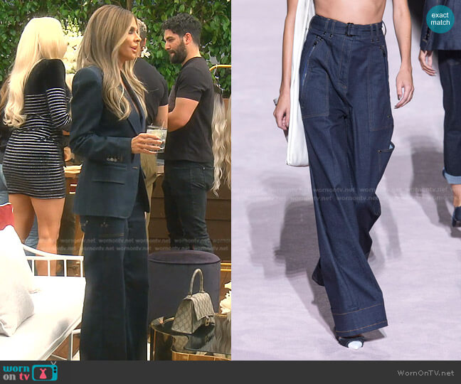 Tom Ford Spring 2018 Ready to Wear Collection worn by Lisa Rinna on The Real Housewives of Beverly Hills