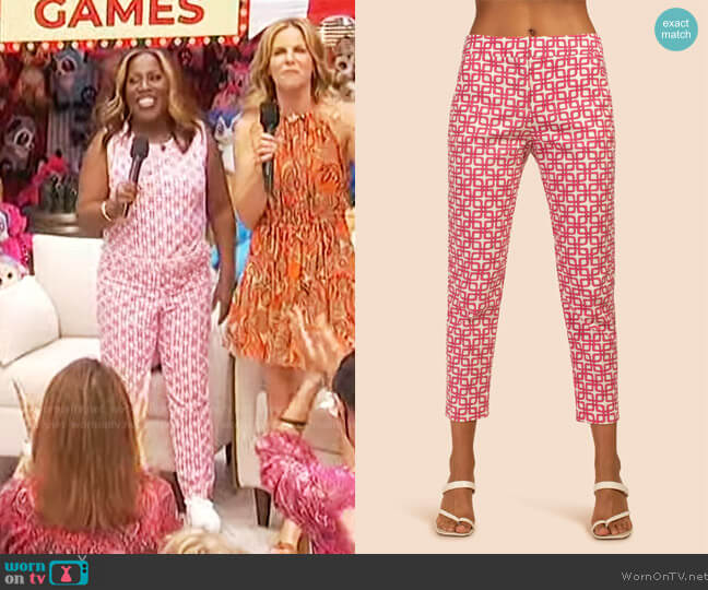 Trina Turk Moss 2 Paint worn by Sheryl Underwood on The Talk