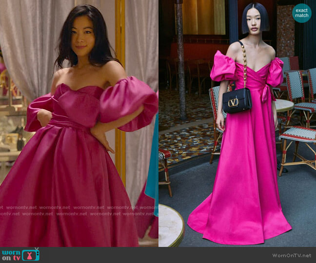 Valentino Resort 22 Collection worn by Ingrid Yun (Arden Cho) on Partner Track