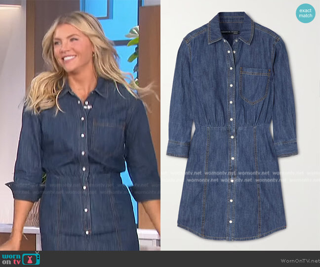 Veronica Beard Keston Dress worn by Amanda Kloots on The Talk
