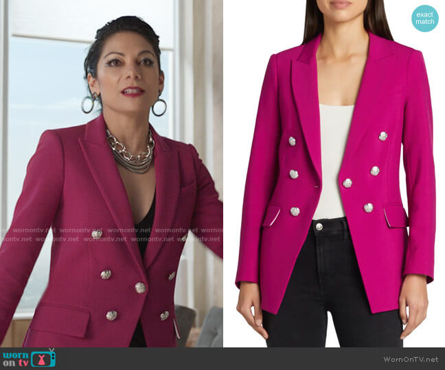 Veronica Beard Matteo Dickey Jacket worn by Nikki Ramos (Ginger Gonzaga) on She-Hulk Attorney at Law
