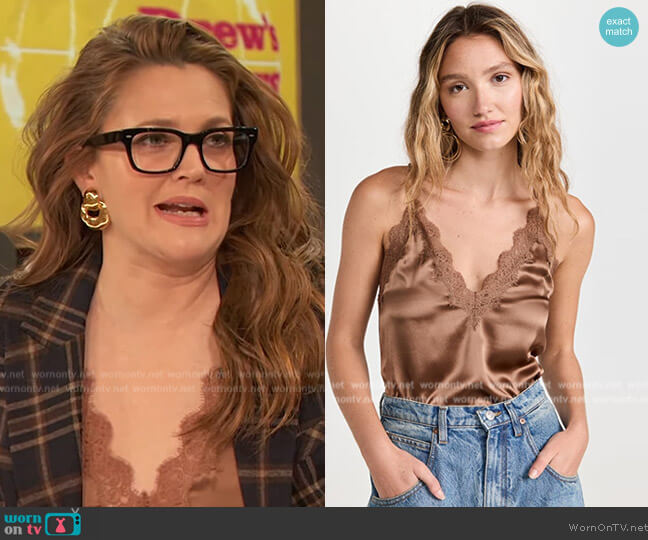 Cami NYC Everly Cami worn by Drew Barrymore on The Drew Barrymore Show