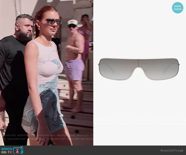 Carolina Lemke x-Kim Kardashian Chaotix Sunglasses worn by Kendall Jenner (Kendall Jenner) on The Kardashians