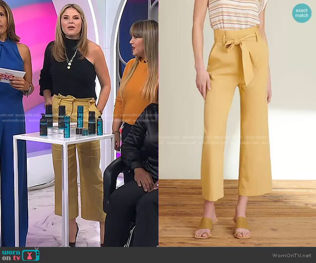 Veronica Beard Elice Pants worn by Jenna Bush Hager on Today