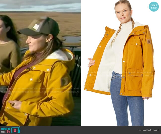Fjallraven Greenland Winter Jacket worn by Maggie Rulli on Good Morning America