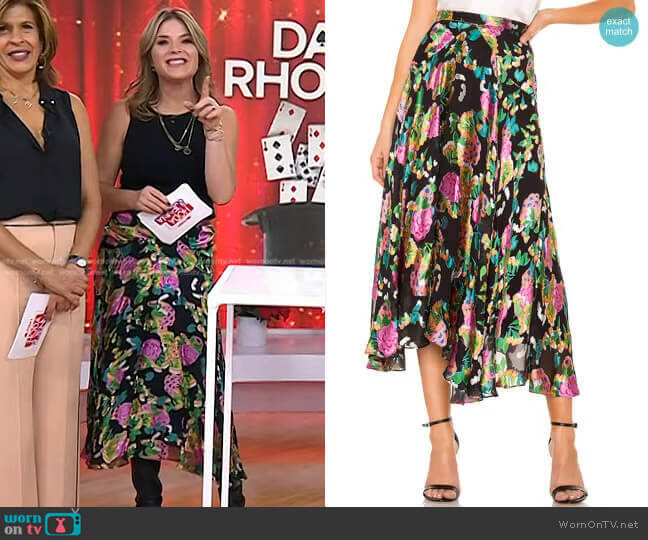 Saloni Ida Skirt worn by Jenna Bush Hager on Today