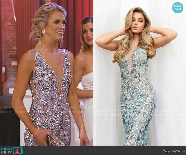 Jasz Couture Style 7210 worn by Olivia Flowers on Southern Charm