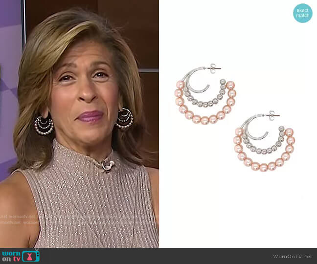 Jennifer Miller 2022 Hope Hoops worn by Hoda Kotb on Today