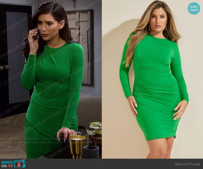 Guess Deandra Dress worn by Gabi Hernandez (Camila Banus) on Days of our Lives