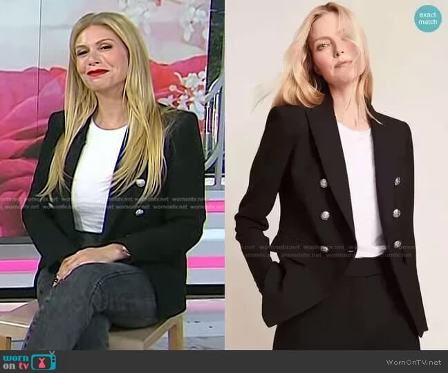 Veronica Beard Miller Dickey Jacket worn by Jill Martin on Today