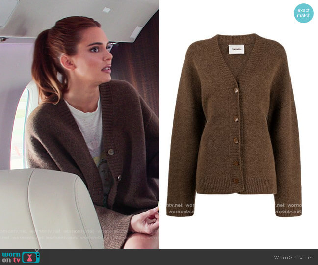 WornOnTV: Kendall's brown cardigan on The Kardashians Kendall