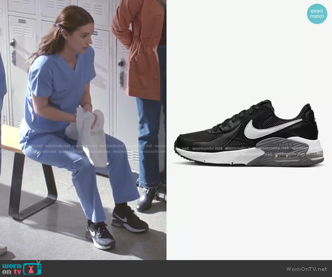 Nike Air Max Excee worn by Jules Millin (Adelaide Kane) on Greys Anatomy