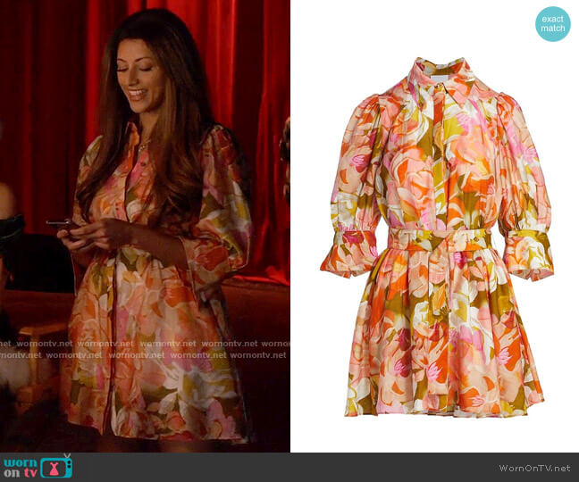 Acler Hendrix Dress worn by Carineh (Reshma Shetty) on Monarch