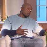 Akbar’s tie dye sweatshirt on The Talk
