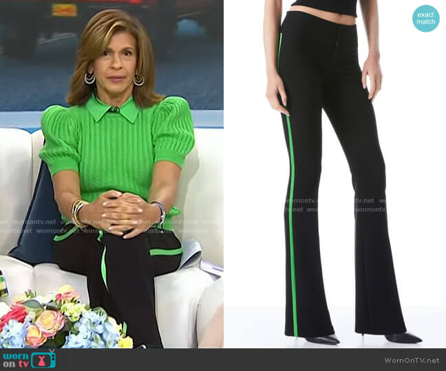 Alice + Olivia Olivia Bootcut Pant worn by Hoda Kotb on Today