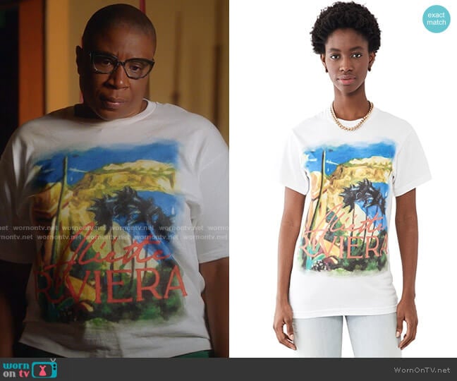 Aliette RE2054 T-Shirt worn by Henrietta Wilson (Aisha Hinds) on 9-1-1