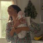 Amy’s floral dress on From Scratch