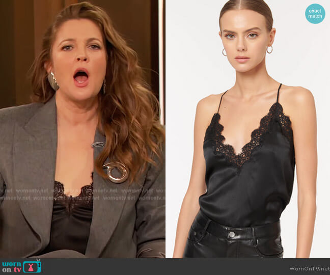 Cami NYC Everly Cami worn by Drew Barrymore on The Drew Barrymore Show