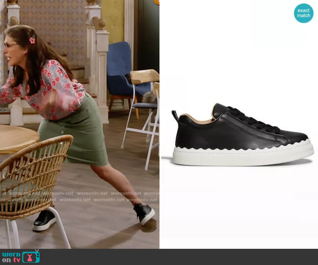 Chloe Lauren Sneakers worn by Kat Silver (Mayim Bialik) on Call Me Kat