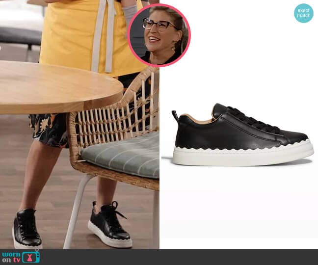 Chloe Lauren Sneakers worn by Kat Silver (Mayim Bialik) on Call Me Kat