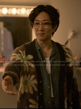 Daniel’s floral cardigan on Reasonable Doubt