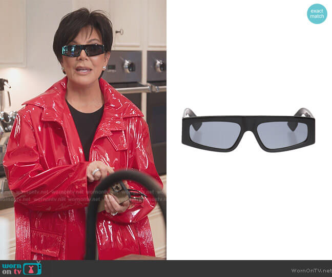 Dior Power Sunglasses worn by Kris Jenner (Kris Jenner) on The Kardashians