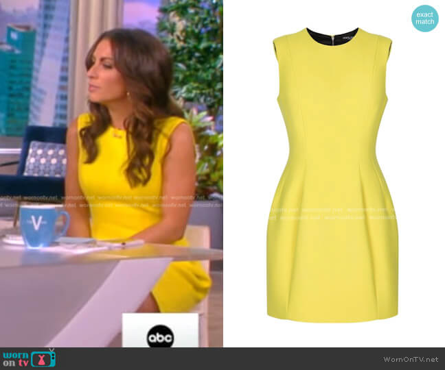 Dolce & Gabbana Short Woolen Dress worn by Alyssa Farah Griffin on The View