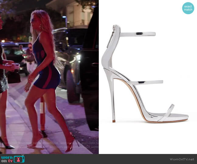 Giuseppe Zanotti Harmony worn by Khloe Kardashian (Khloe Kardashian) on The Kardashians