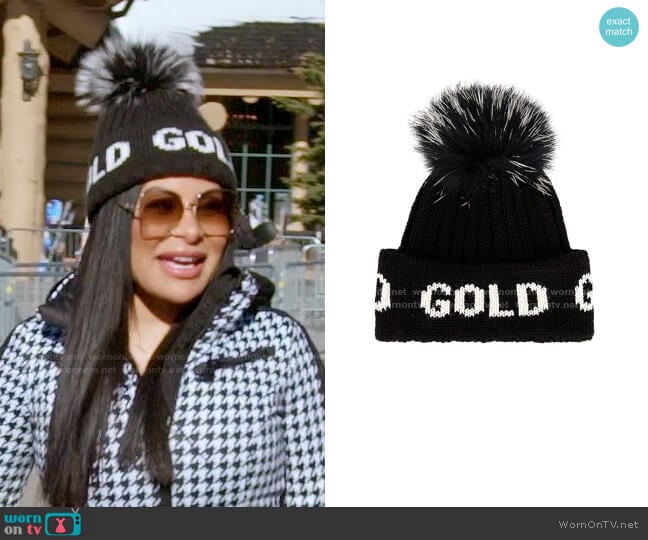 Goldbergh Hodd Beanie worn by Jen Shah on The Real Housewives of Salt Lake City