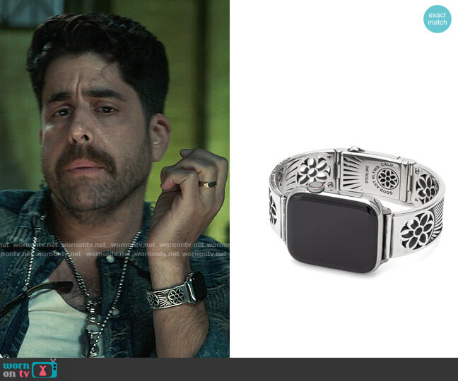 Good Art Hlywd Driftin & Dreamin Bout Apples Watch Band worn by Harry Keshegian (Adam Goldberg) on The Equalizer