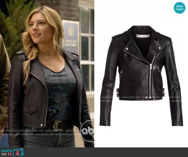 IRO Ashville Jacket worn by Jenny Hoyt (Katheryn Winnick) on Big Sky