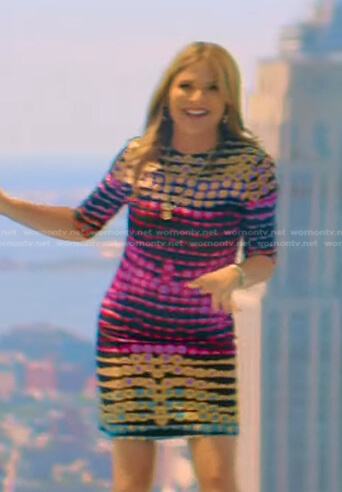 Jenna multicolor printed dress on Today