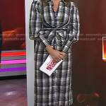 Jenna’s plaid shirtdress on Today