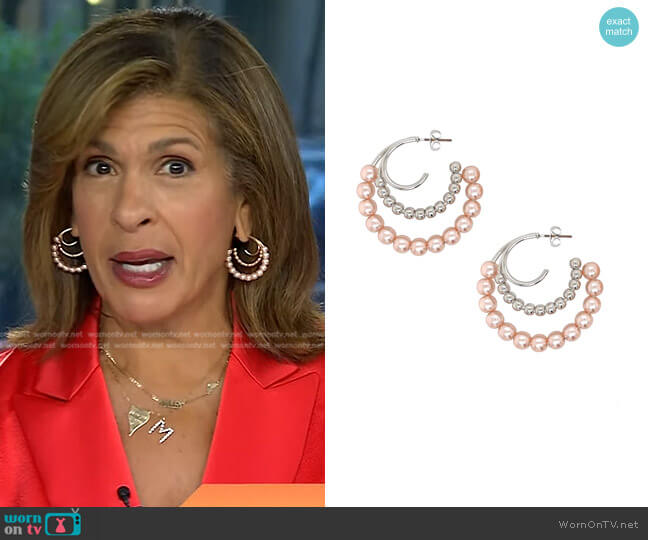 Jennifer Miller 2022 Hope Hoops worn by Hoda Kotb on Today