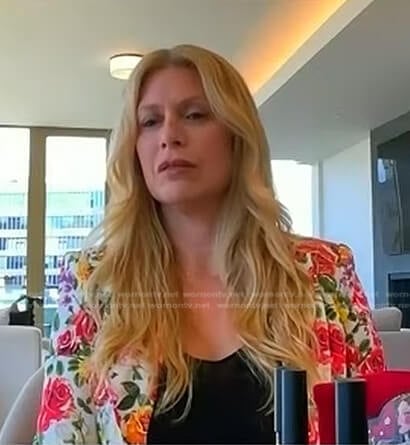 Jill’s floral jacket blazer on Today