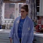 Kat’s blue star and moon robe on Call Me Kat