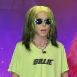 Kelly’s green Billie tee on Live with Kelly and Ryan