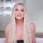 Khloe’s leather confessional top on The Kardashians
