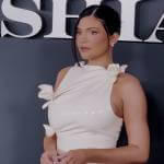 Kylie’s bow embellished dress on The Kardashians