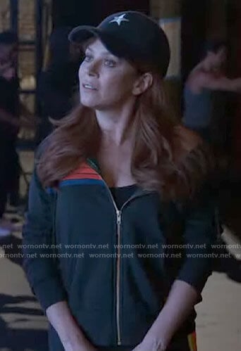 Nicky’s rainbow stripe hoodie and sweatpants set on Monarch