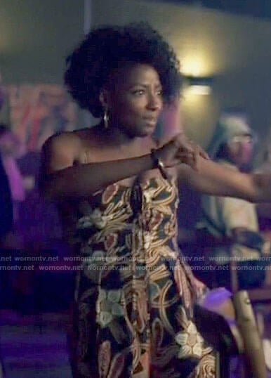 Nova’s floral jumpsuit on Queen Sugar