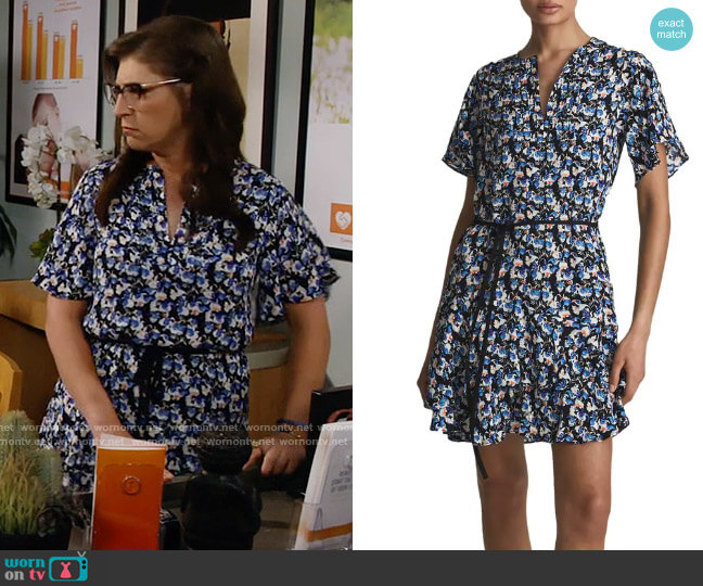 Reiss Lulu Dress worn by Kat Silver (Mayim Bialik) on Call Me Kat